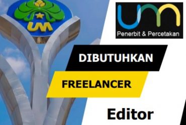 Lowongan Freelancer di Penerbit dan Percetakan UM, Yuk Merapat