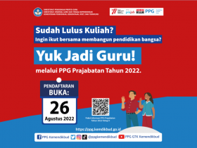 PPG Prajabatan Gelombang 2 Dibuka Hingga 26 September 2022